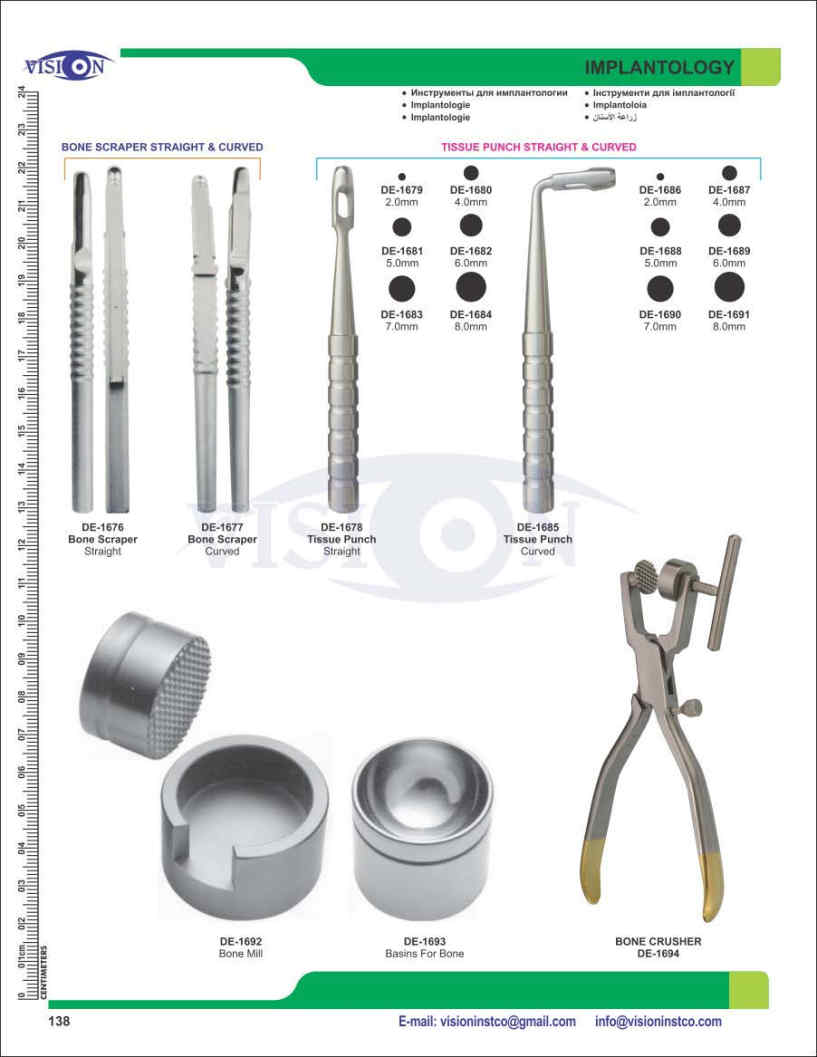 Vision Instruments Company Instruments